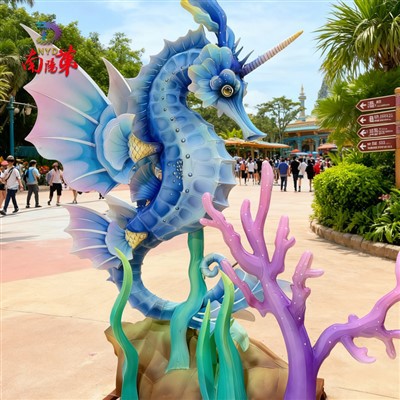 Đèn lồng động vật biển vải trang trí biển